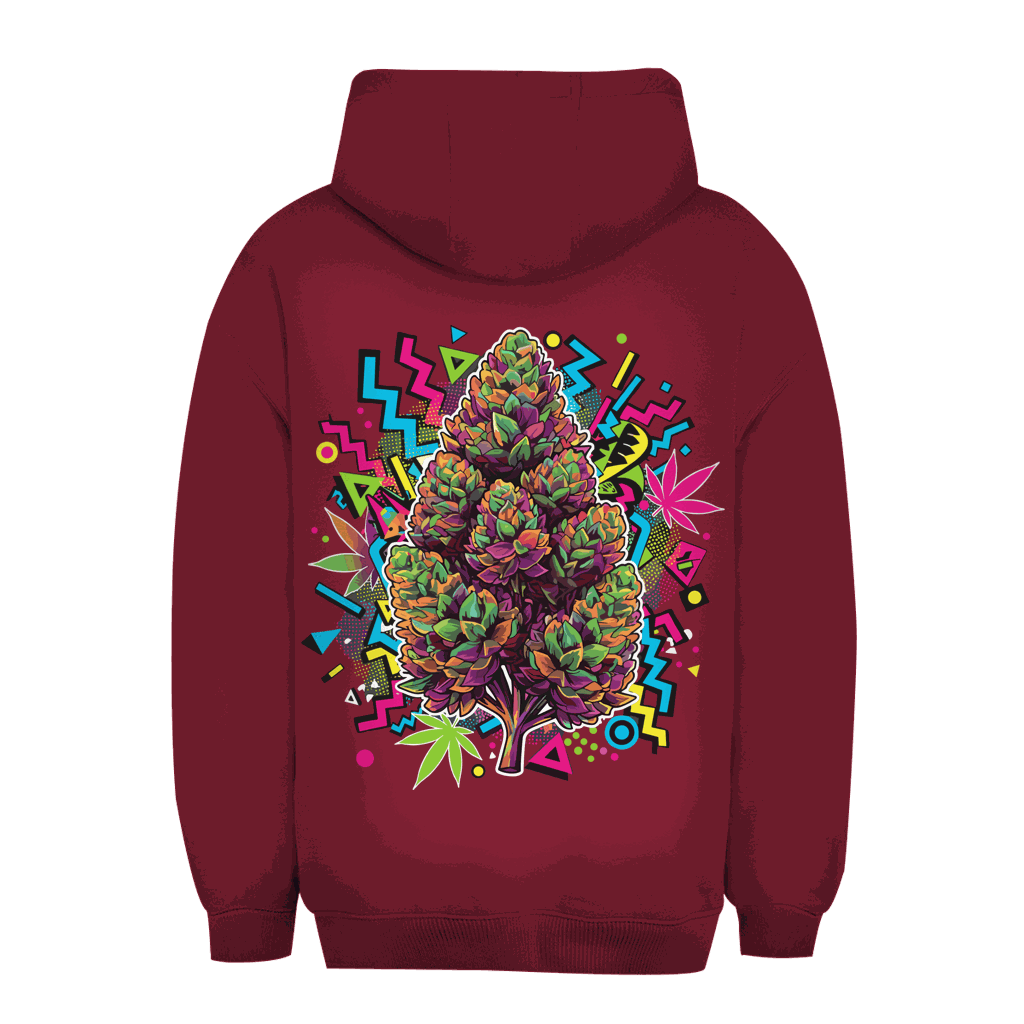 Unisex Oversize Hoodie - Cannabis Pop Art Print | Division420®