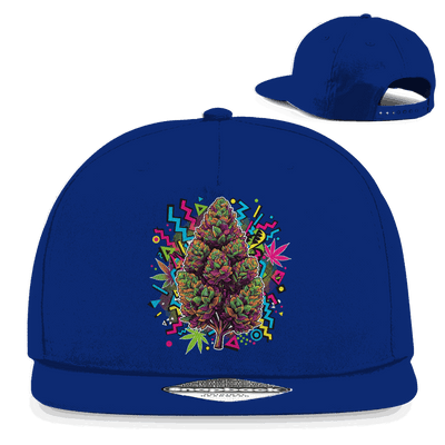 Snapback Rapper Cap - Cannabis Pop Art Print | Division420®