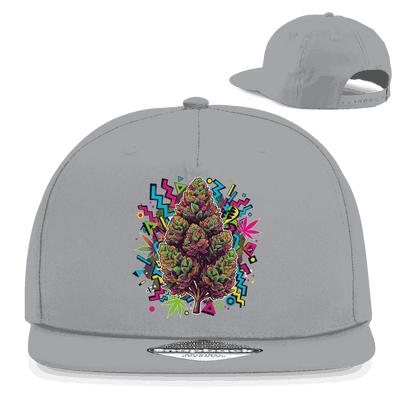 Snapback Rapper Cap - Cannabis Pop Art Print | Division420®