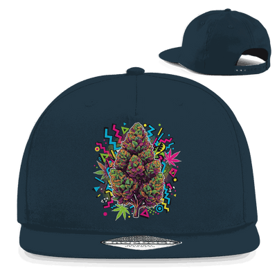 Snapback Rapper Cap - Cannabis Pop Art Print | Division420®