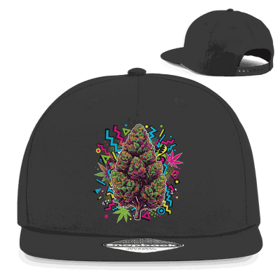 Snapback Rapper Cap - Cannabis Pop Art Print | Division420®