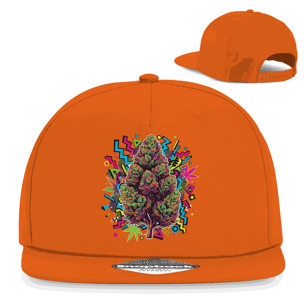 Snapback Rapper Cap - Cannabis Pop Art Print | Division420®