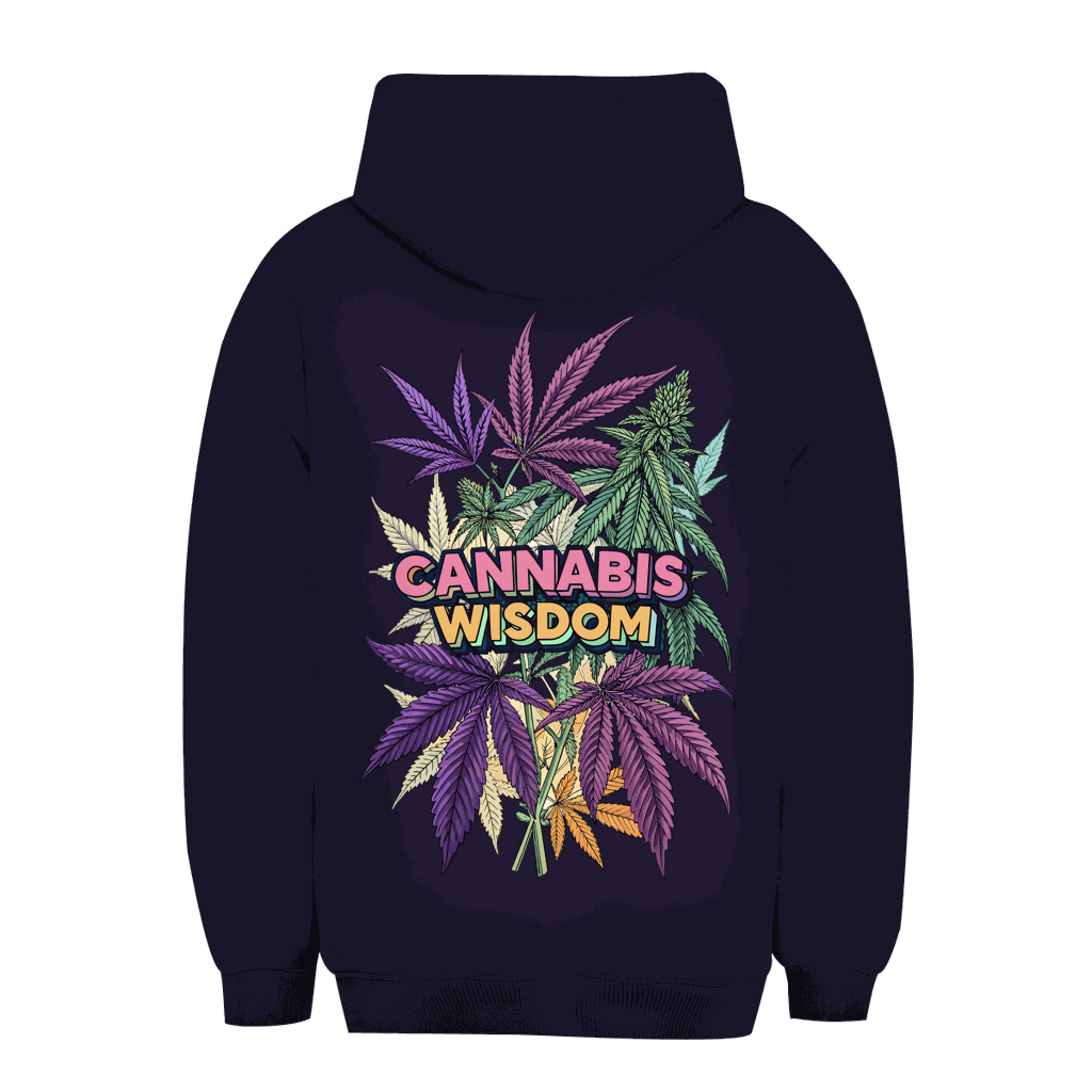 Unisex Oversize Hoodie - Cannabis Wisdom | Division420®