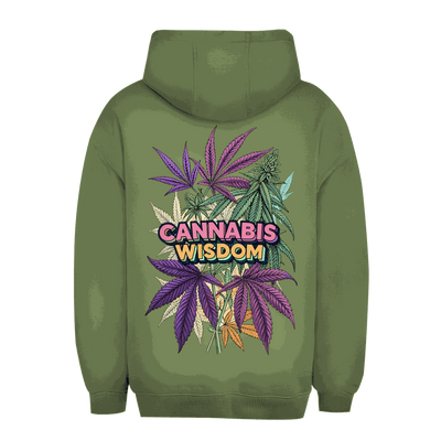Unisex Oversize Hoodie - Cannabis Wisdom | Division420®