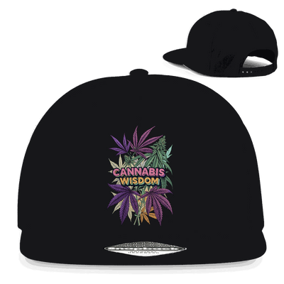 Snapback Rapper Cap - Cannabis Wisdom | Division420®