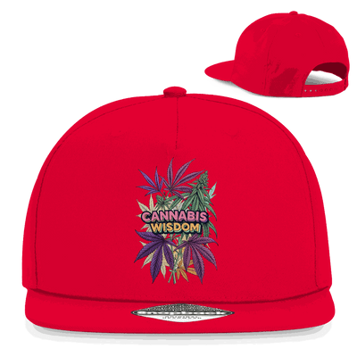 Snapback Rapper Cap - Cannabis Wisdom | Division420®