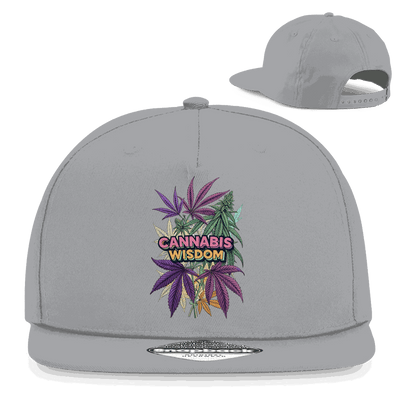 Snapback Rapper Cap - Cannabis Wisdom | Division420®