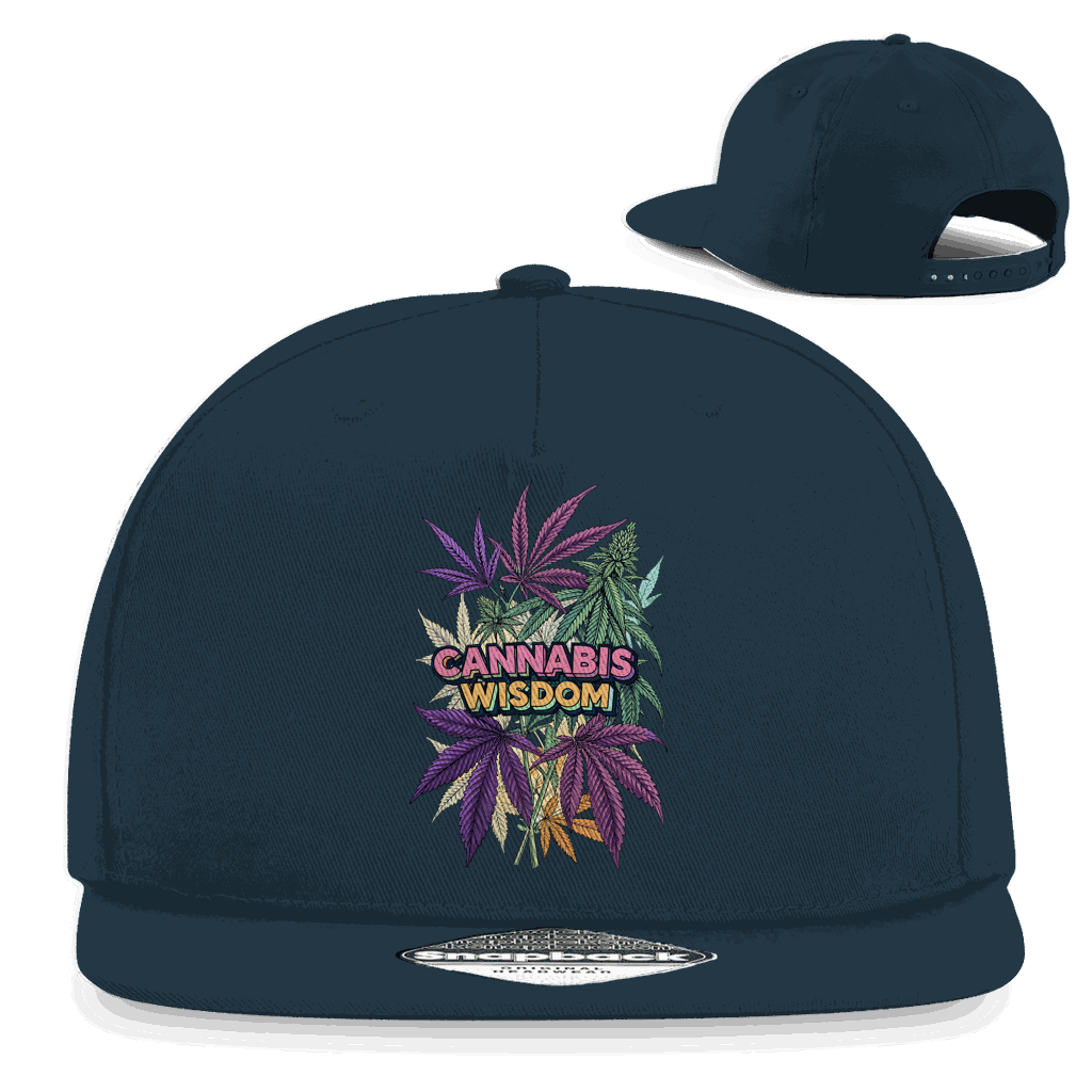 Snapback Rapper Cap - Cannabis Wisdom | Division420®