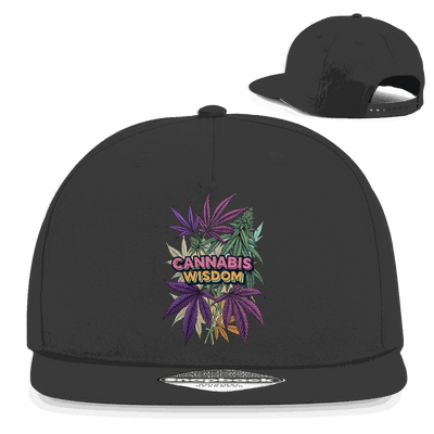 Snapback Rapper Cap - Cannabis Wisdom | Division420®