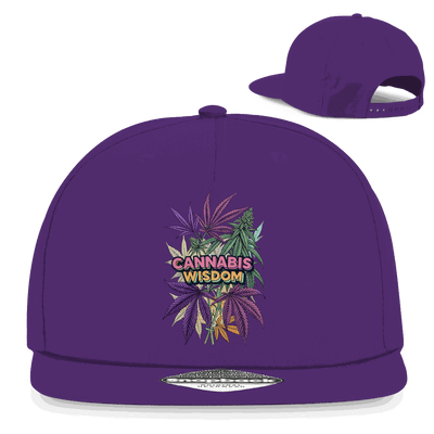 Snapback Rapper Cap - Cannabis Wisdom | Division420®