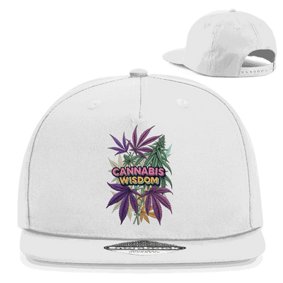 Snapback Rapper Cap - Cannabis Wisdom | Division420®