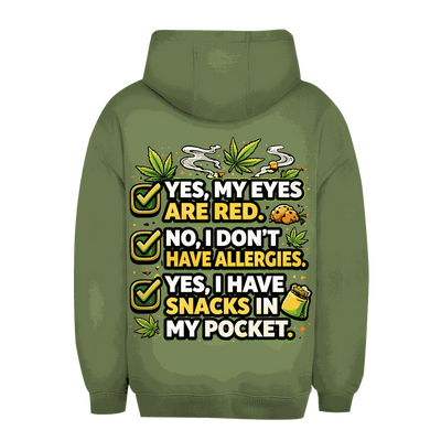 Unisex Oversize Hoodie - Check List | Division420®