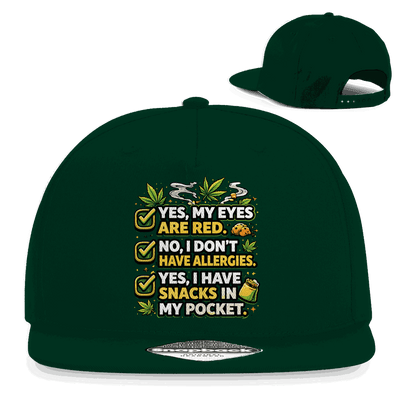 Snapback Rapper Cap - Check List | Division420®