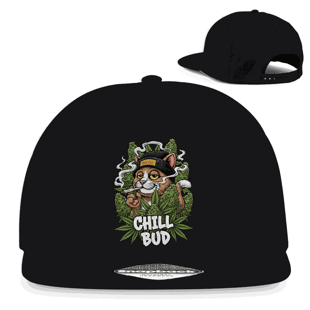 Snapback Rapper Cap - Chill Bud | Division420®