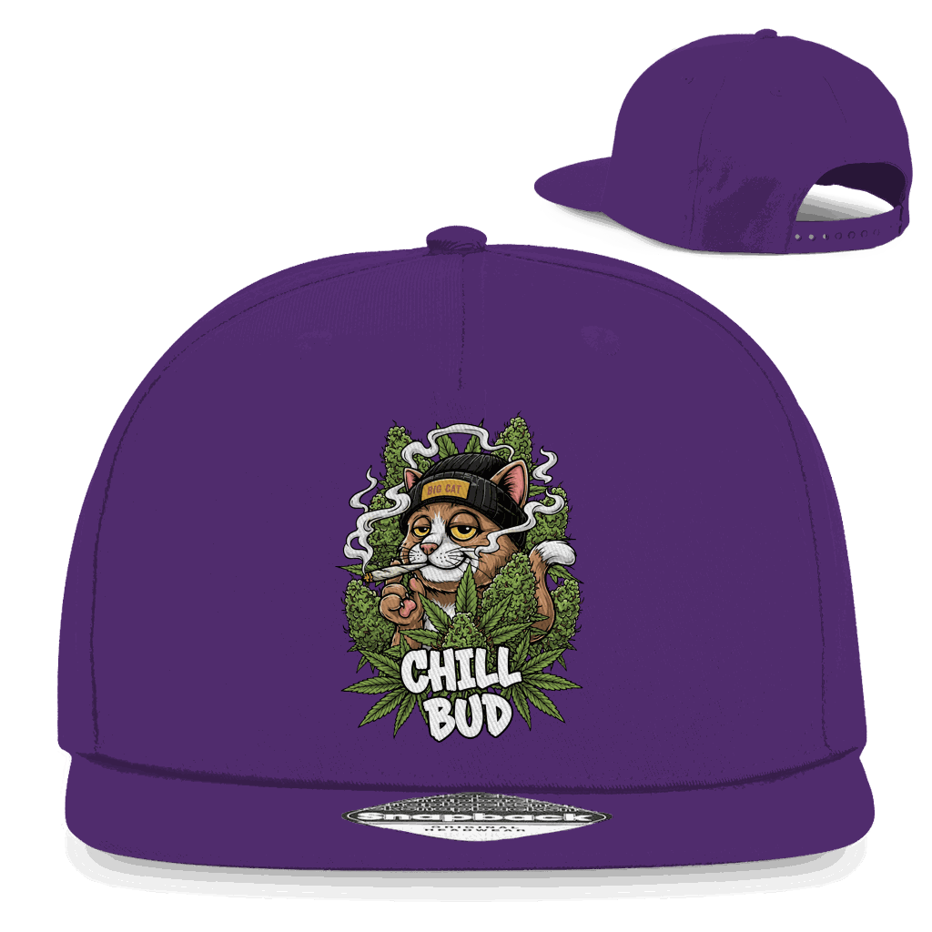 Snapback Rapper Cap - Chill Bud | Division420®