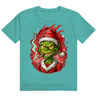 Heavy Cotton T-Shirt - Christmas Grinch | Division420®