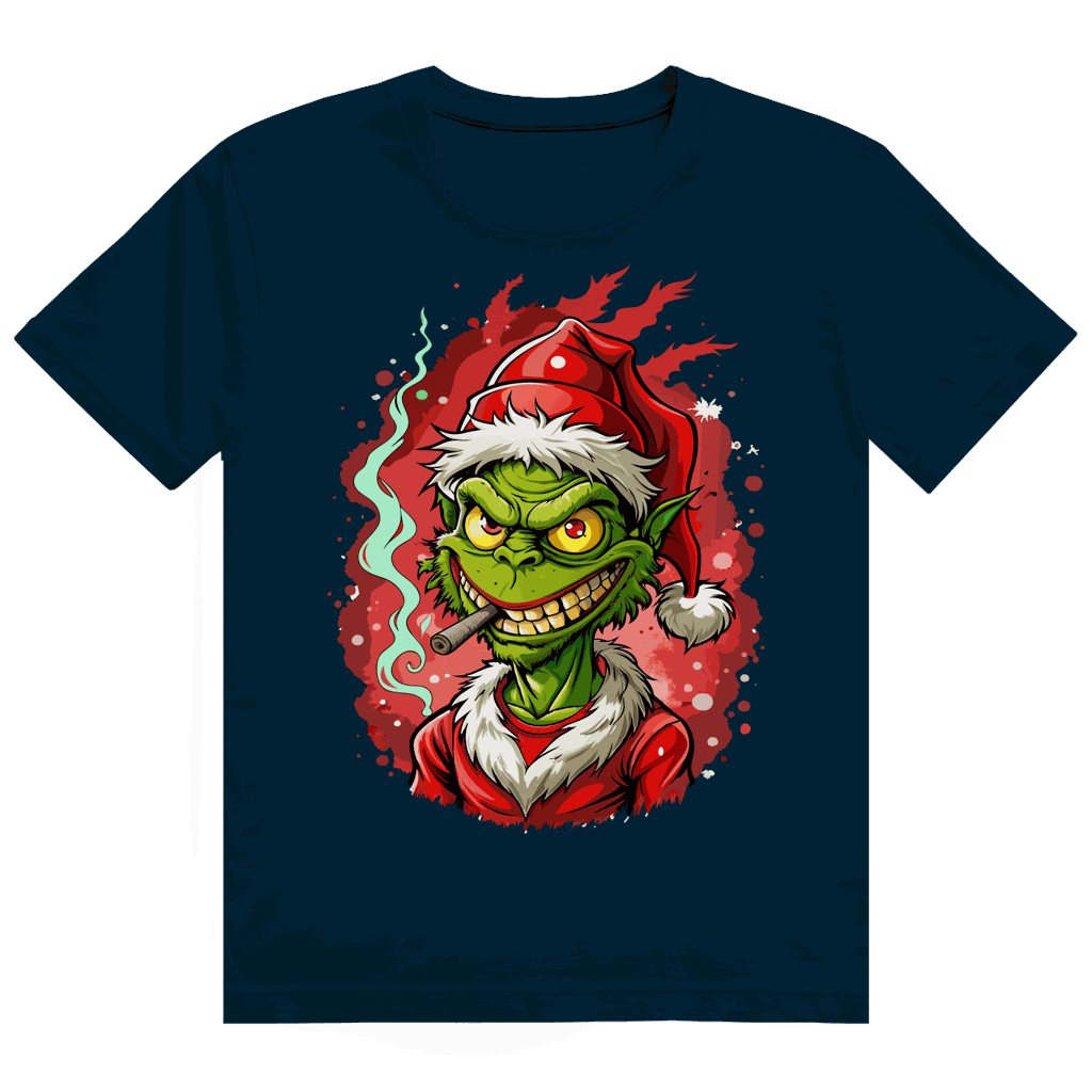 Heavy Cotton T-Shirt - Christmas Grinch | Division420®
