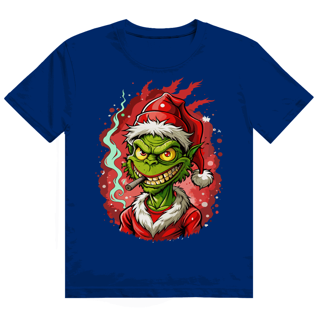 Heavy Cotton T-Shirt - Christmas Grinch | Division420®