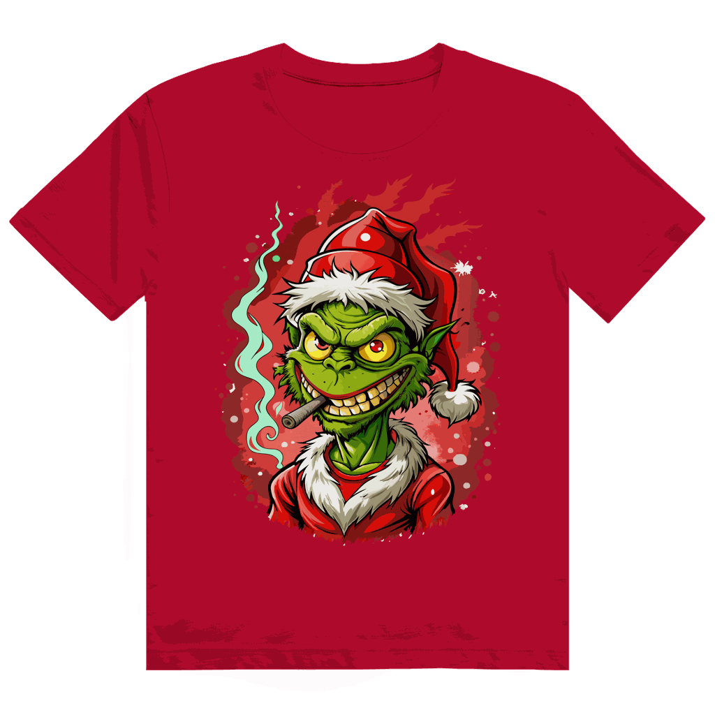 Heavy Cotton T-Shirt - Christmas Grinch | Division420®