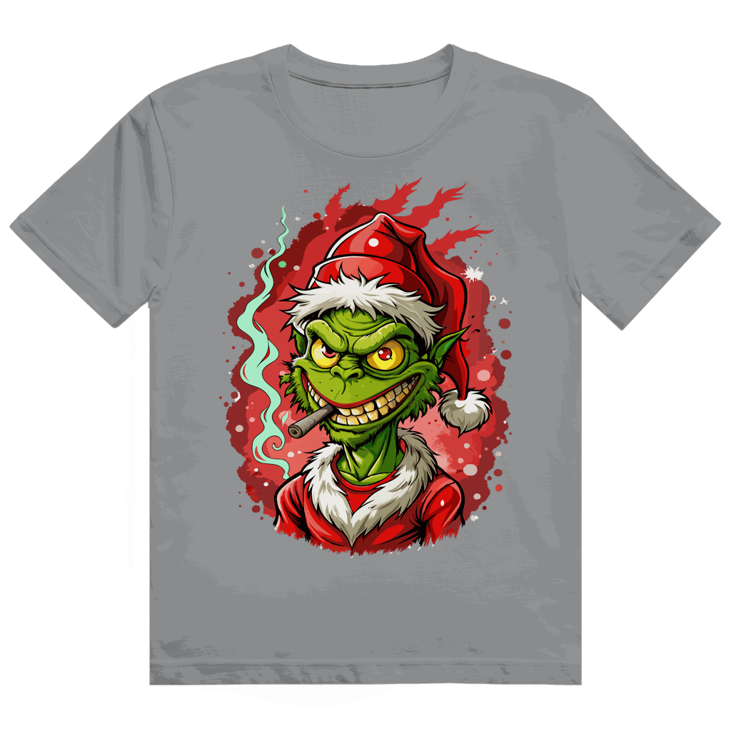 Heavy Cotton T-Shirt - Christmas Grinch | Division420®