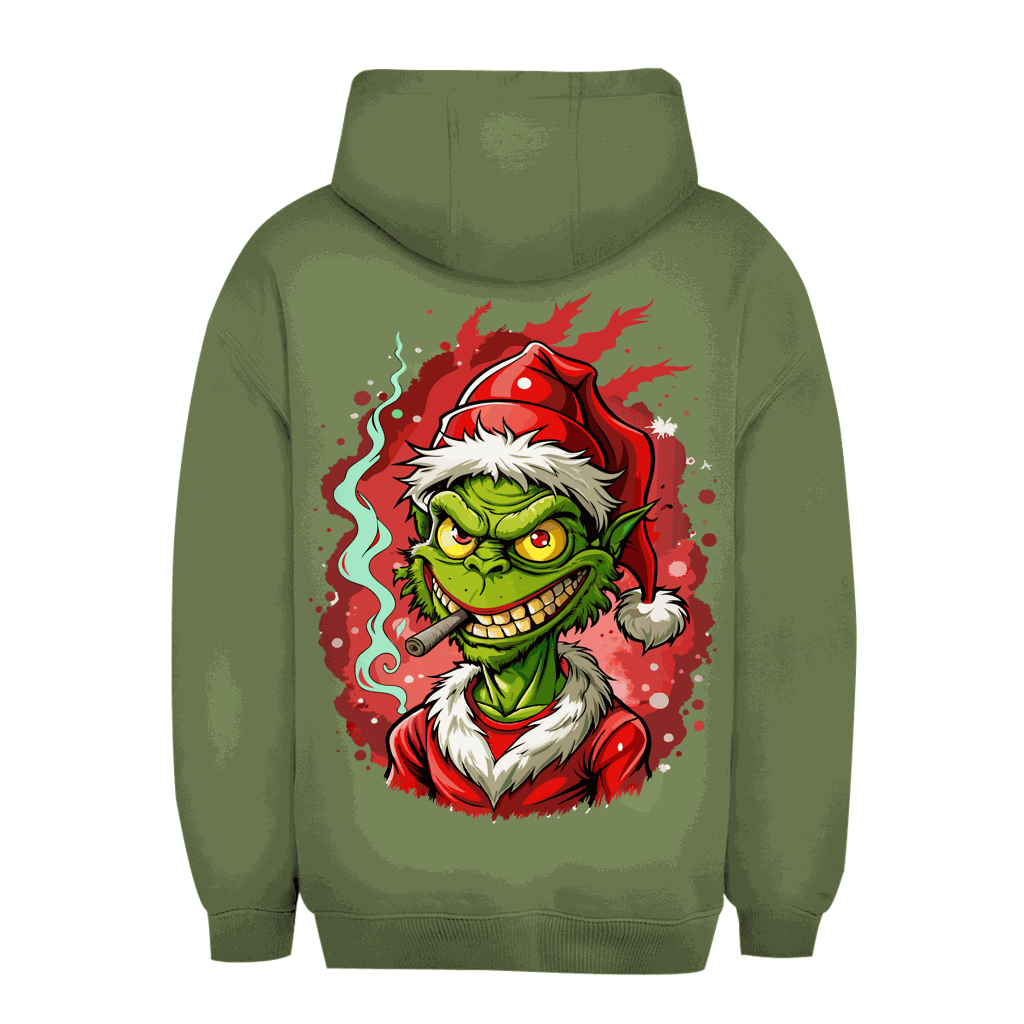 Unisex Oversize Hoodie - Christmas Grinch | Division420®