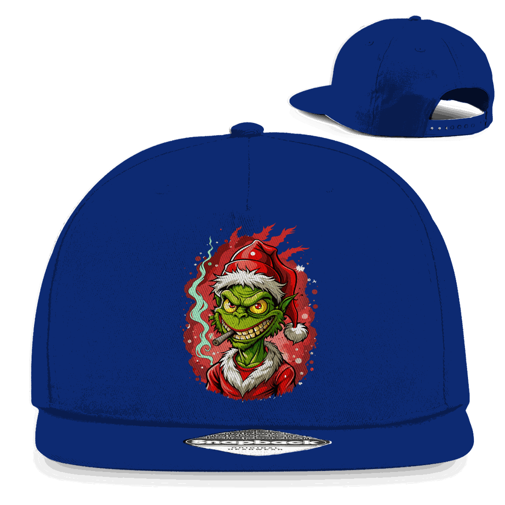 Snapback Rapper Cap - Christmas Grinch | Division420®