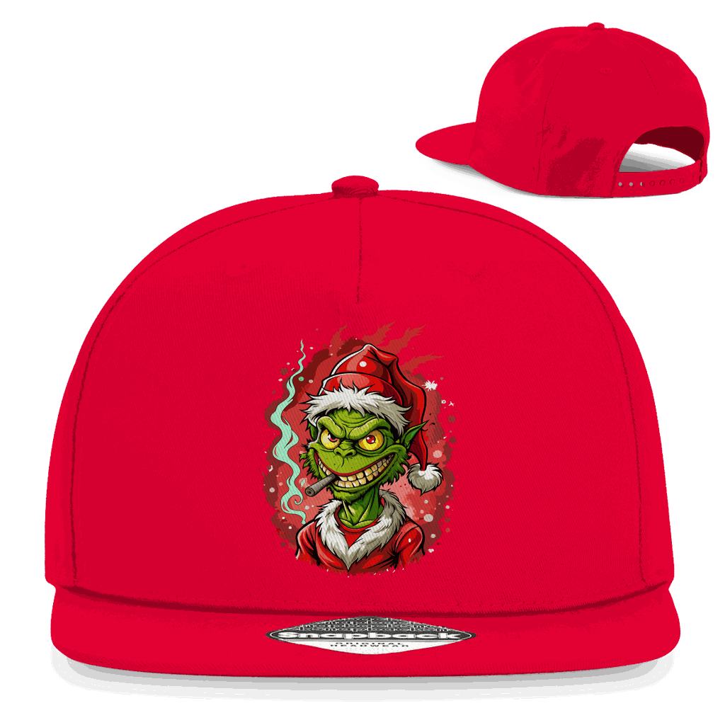 Snapback Rapper Cap - Christmas Grinch | Division420®