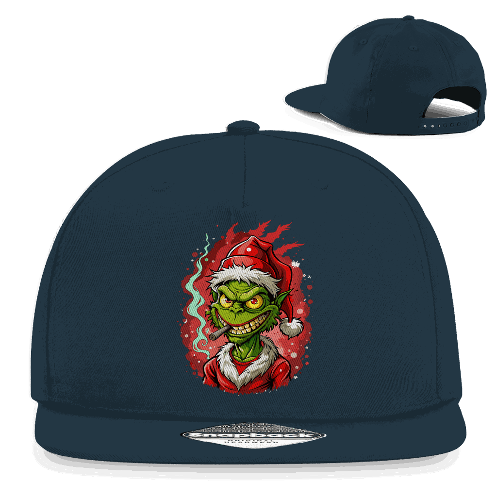 Snapback Rapper Cap - Christmas Grinch | Division420®
