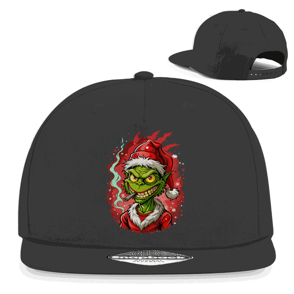 Snapback Rapper Cap - Christmas Grinch | Division420®