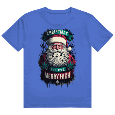 Heavy Cotton T-Shirt - Christmas Merry High | Division420®