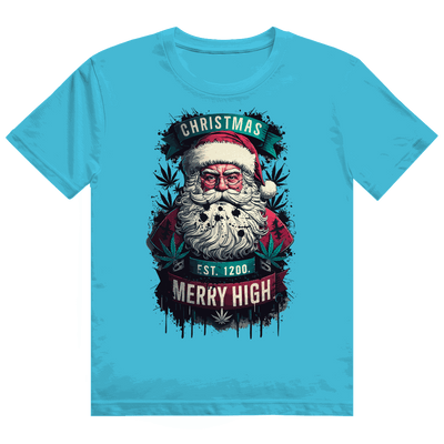 Heavy Cotton T-Shirt - Christmas Merry High | Division420®