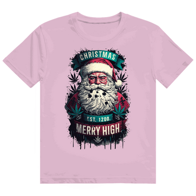 Heavy Cotton T-Shirt - Christmas Merry High | Division420®
