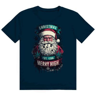 Heavy Cotton T-Shirt - Christmas Merry High | Division420®