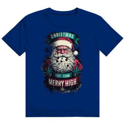 Heavy Cotton T-Shirt - Christmas Merry High | Division420®