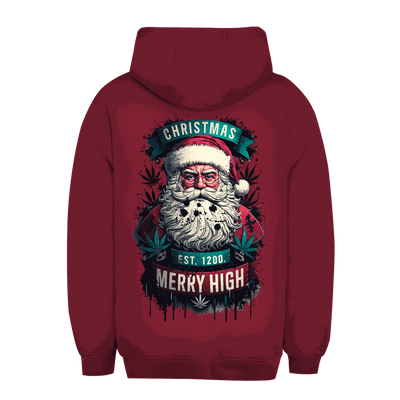 Unisex Oversize Hoodie - Christmas Merry High | Division420®
