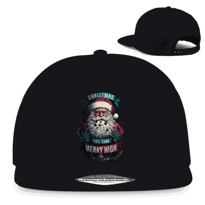 Snapback Rapper Cap - Christmas Merry High | Division420®