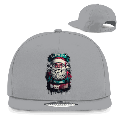 Snapback Rapper Cap - Christmas Merry High | Division420®