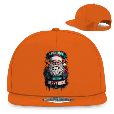 Snapback Rapper Cap - Christmas Merry High | Division420®