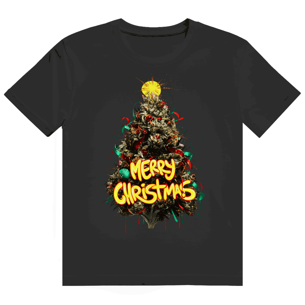 Heavy Cotton T-Shirt - Christmas Tree | Division420®