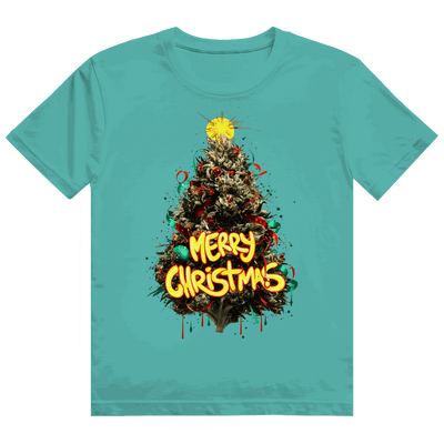 Heavy Cotton T-Shirt - Christmas Tree | Division420®