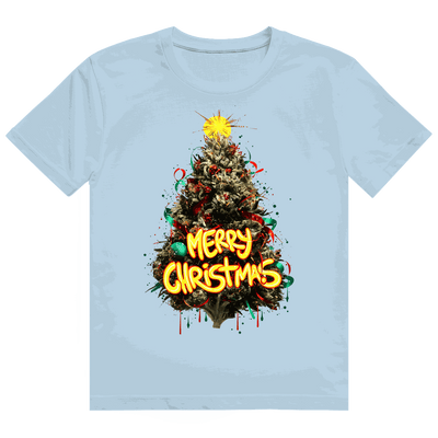 Heavy Cotton T-Shirt - Christmas Tree | Division420®