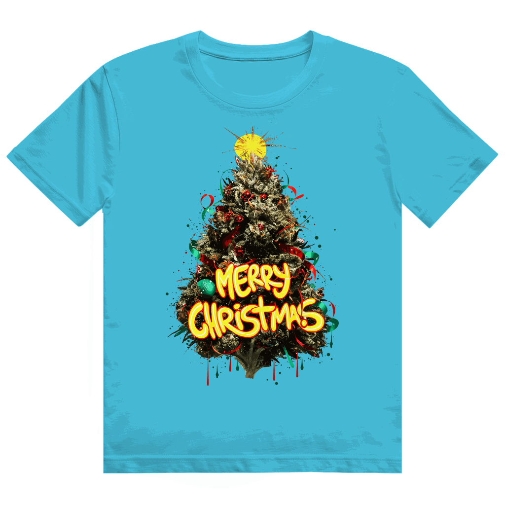 Heavy Cotton T-Shirt - Christmas Tree | Division420®