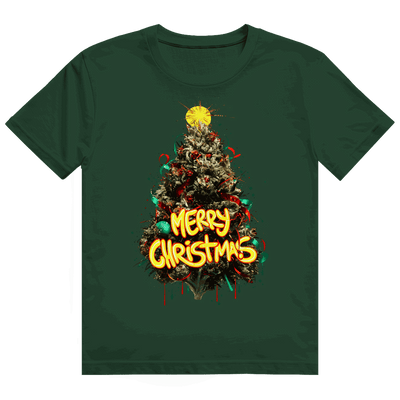 Heavy Cotton T-Shirt - Christmas Tree | Division420®