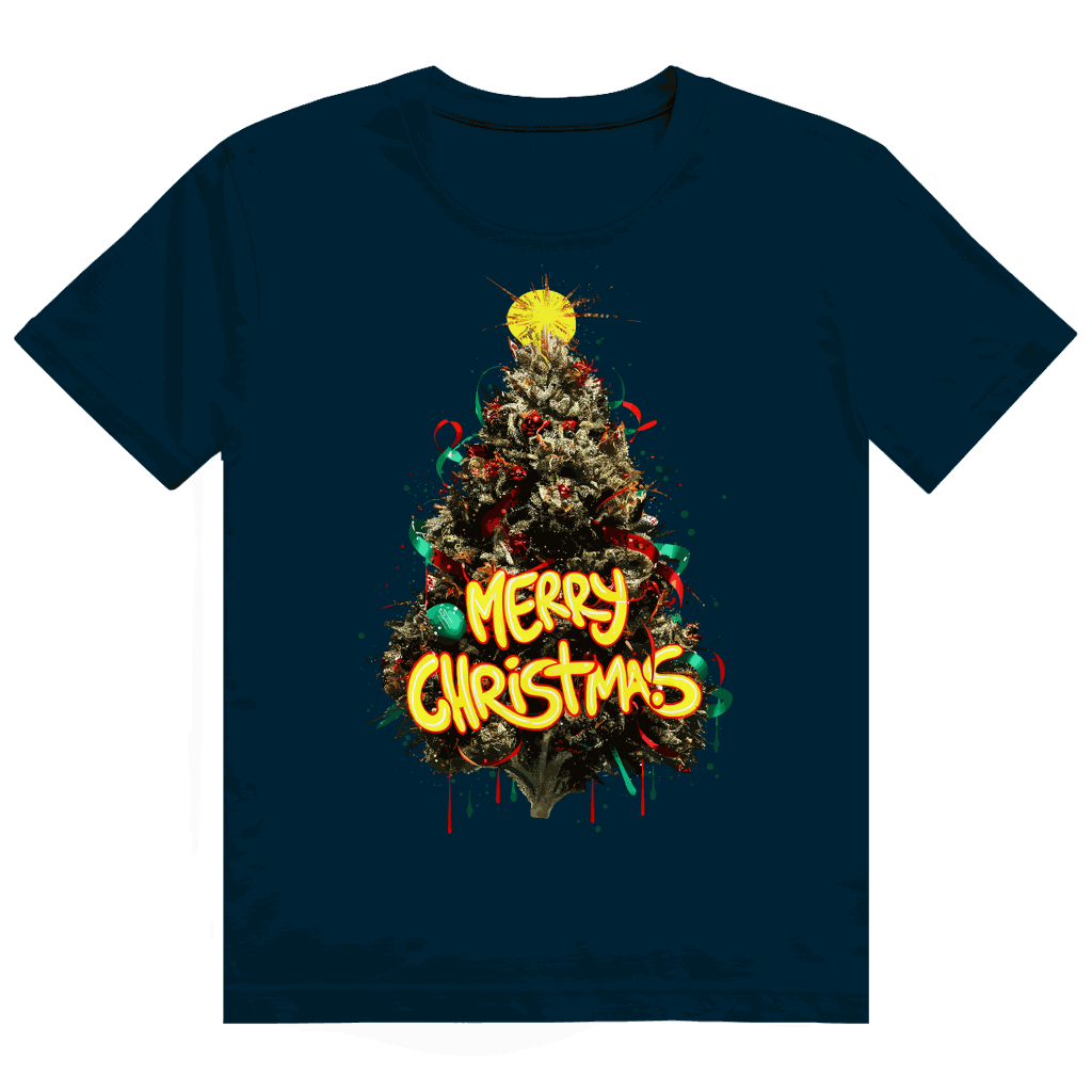 Heavy Cotton T-Shirt - Christmas Tree | Division420®