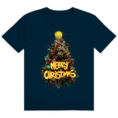 Heavy Cotton T-Shirt - Christmas Tree | Division420®