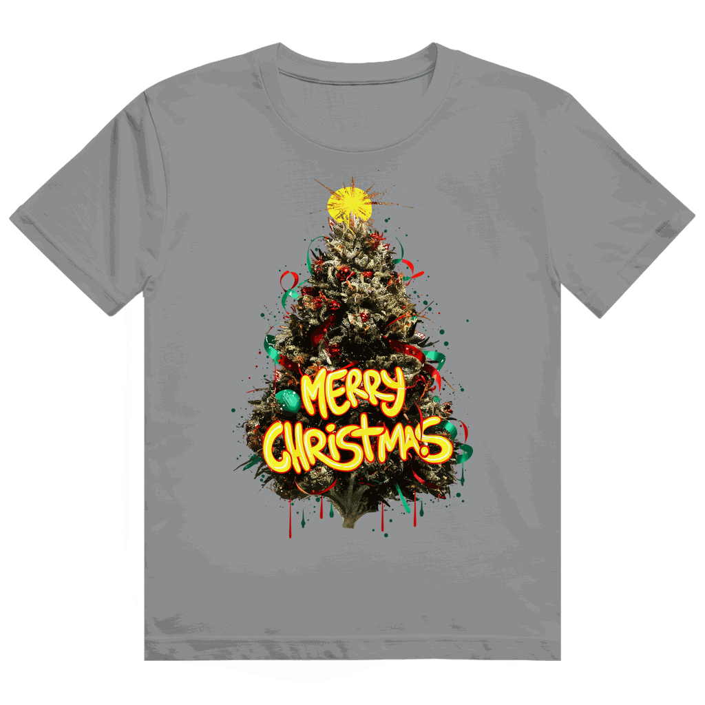 Heavy Cotton T-Shirt - Christmas Tree | Division420®
