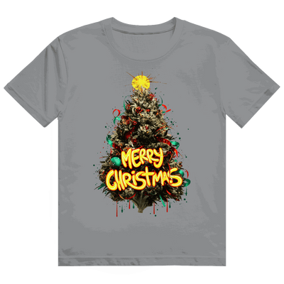 Heavy Cotton T-Shirt - Christmas Tree | Division420®
