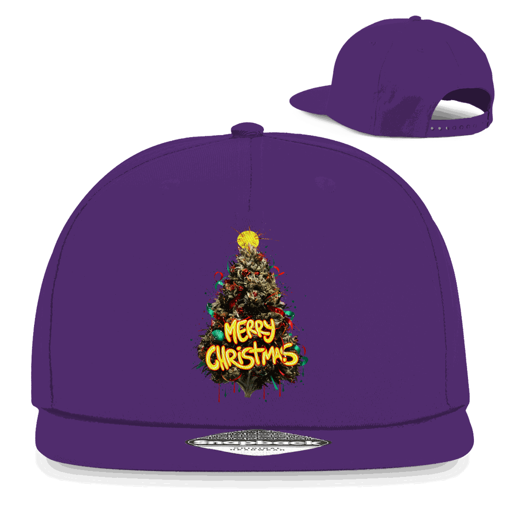 Snapback Rapper Cap - Christmas Tree | Division420®