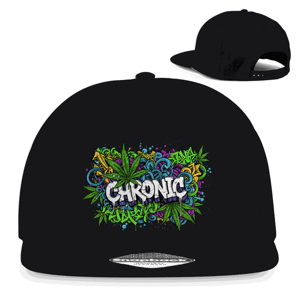 Snapback Rapper Cap - Chronic | Division420®