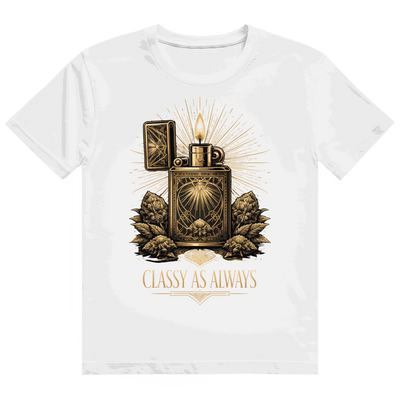 Heavy Cotton T-Shirt - Classy as Always | Division420®